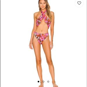 NWT Frankie’s Bikinis Dorothy one-piece M